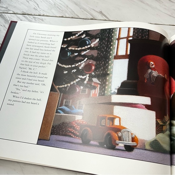 The Polar Express Book by Chris Van Allsburg Hard Cover Kids Children - Picture 5 of 16